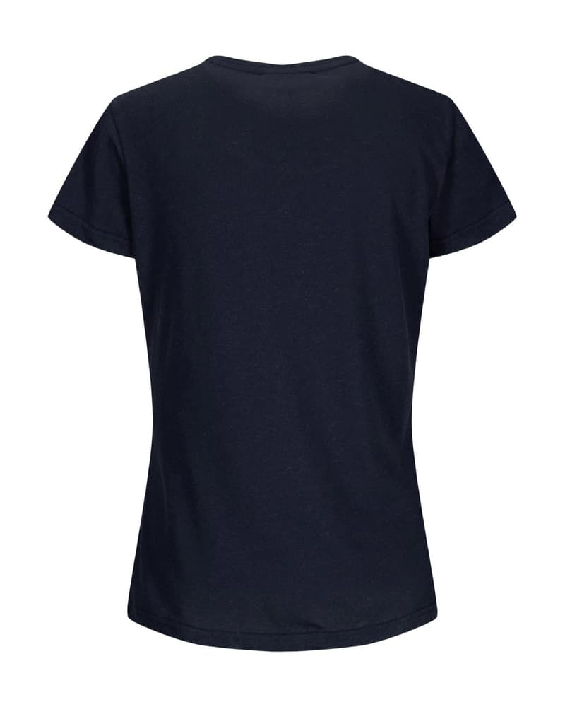 Linen Tee Womens Faded Navy, view: 2