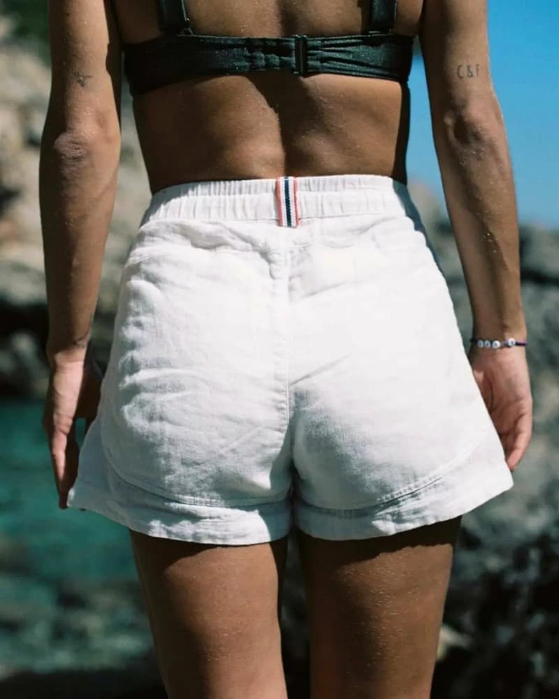 Safari Linen Shorts Womens Natural, view: 8