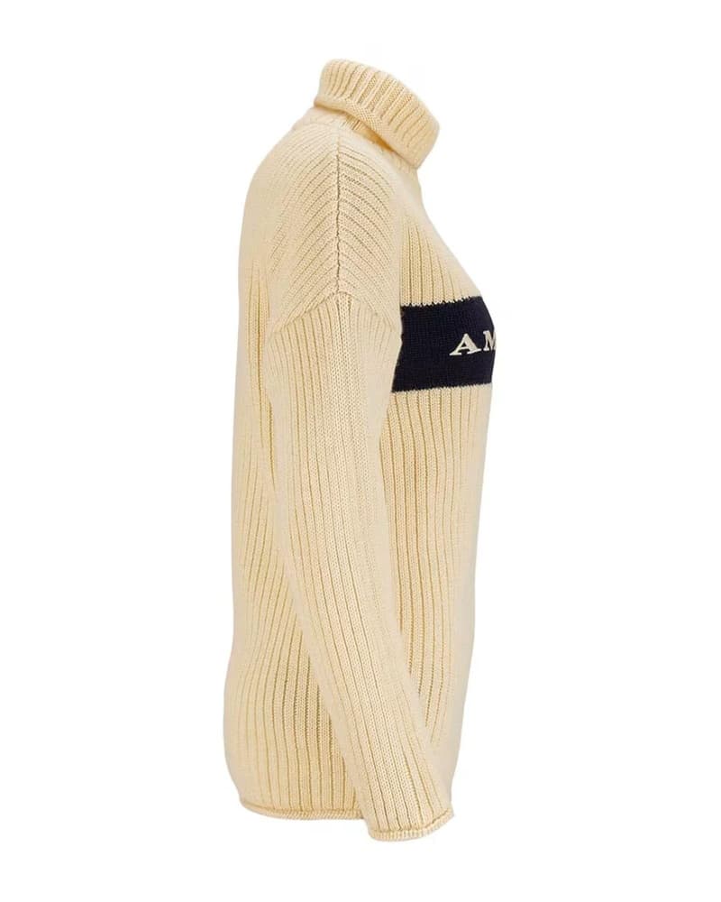 Heroes Ski Turtle Neck Womens Faded Navy/Natural, view: 3