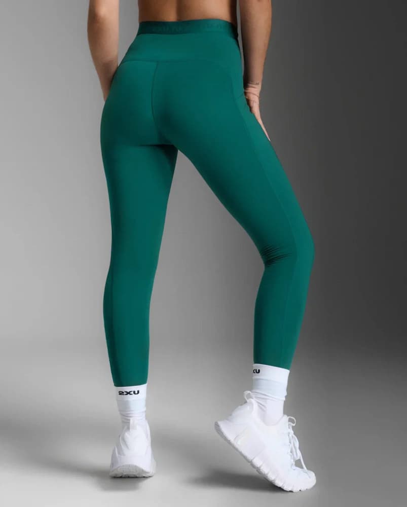 Form Stash Hi-Rise Compression Tights W´s Dark Moss / Dark, view: 2
