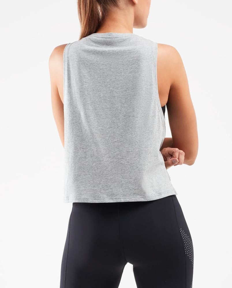 Contender Crop Womens Grey Marle/Geo Lines, view: 1