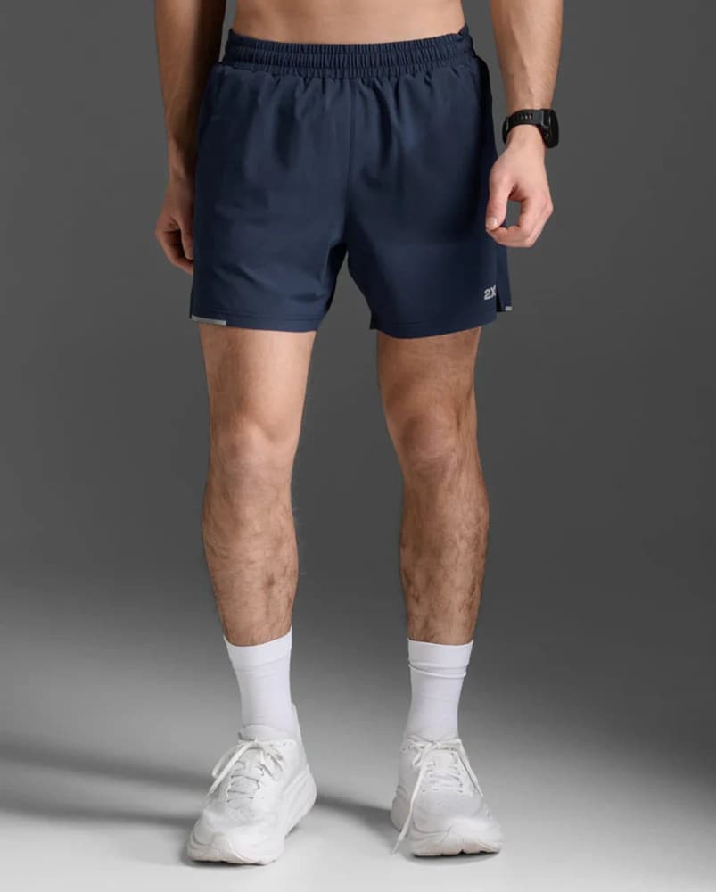 Aero 5 Inch Shorts M´s Midnight / Silver Reflective, view: 5