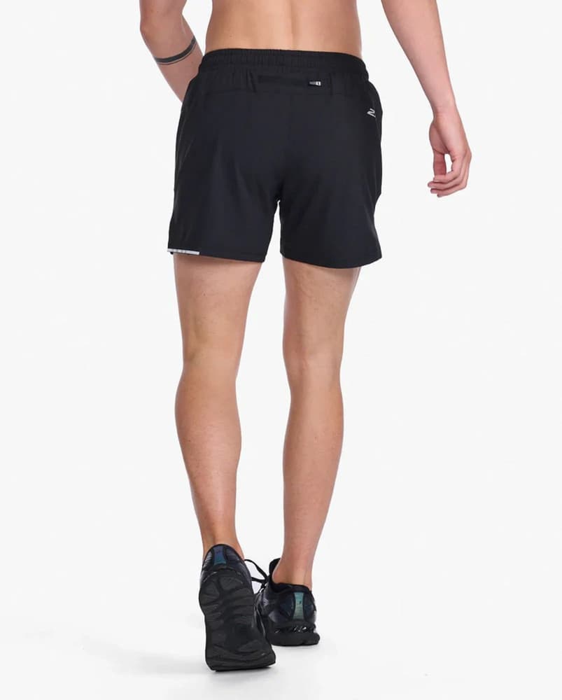 Aero 5 Inch Shorts M´s Black / Silver Reflective, view: 1