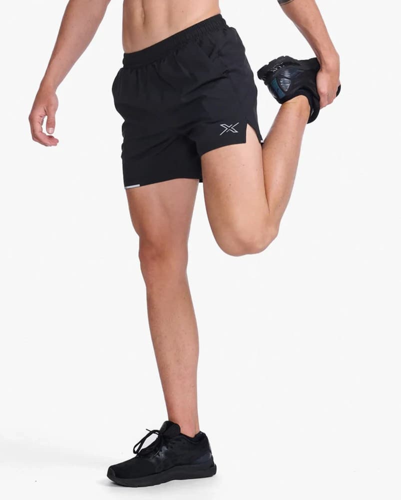Aero 5 Inch Shorts M´s Black / Silver Reflective, view: 2