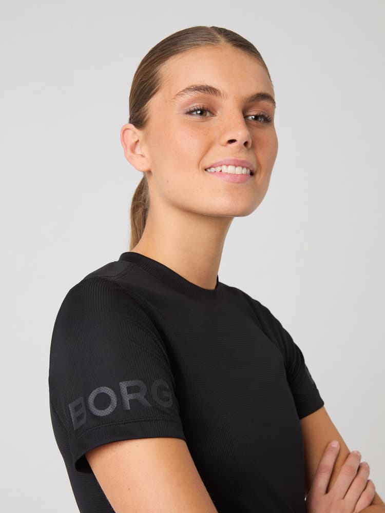 BORG LIGHT T-SHIRT Black Beauty, view: 4