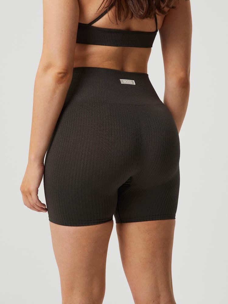 Studio Seamless Rib Shorts Peat, view: 3