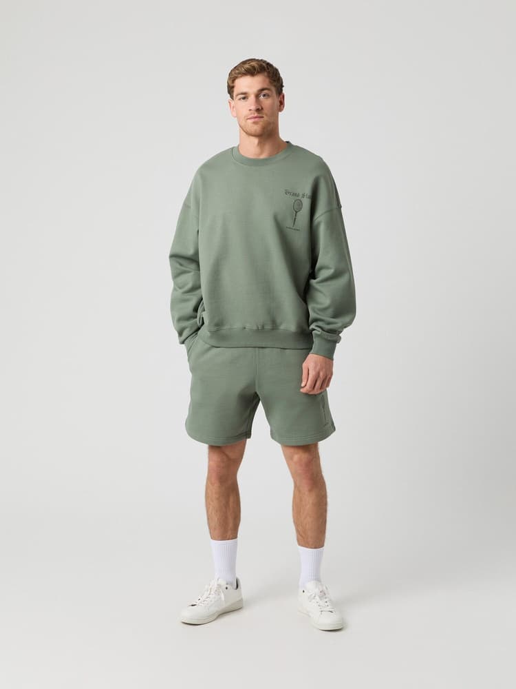 ACE OVERSIZED SHORTS Agave Green, view: 4