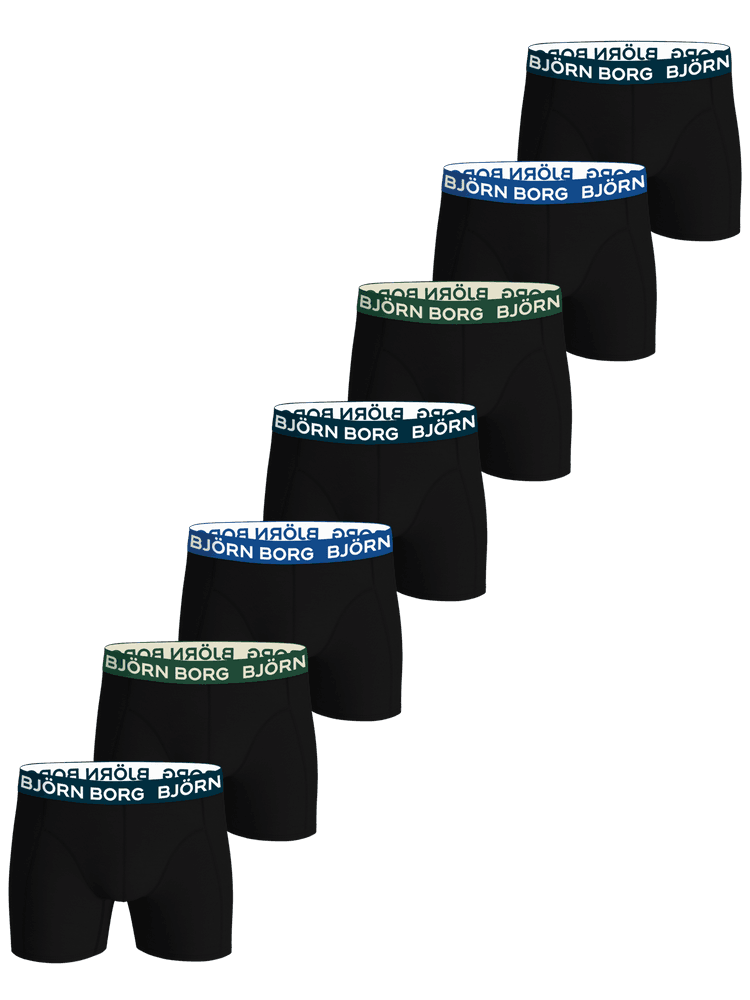7p COTTON STRETCH BOXER MP001 - Multipack 1, view: 0