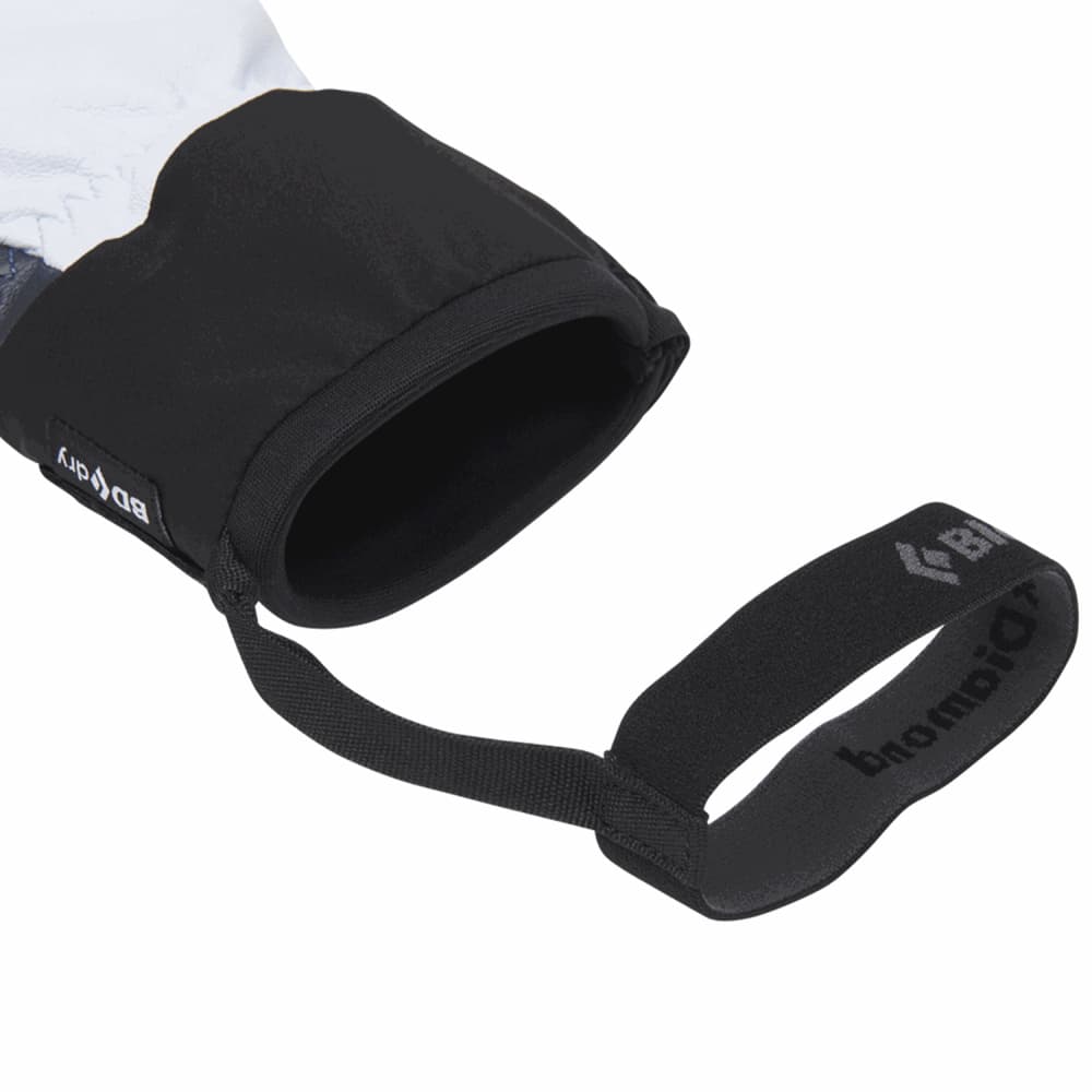 W Spark Mitts Charcoal - Belay Blue, view: 1