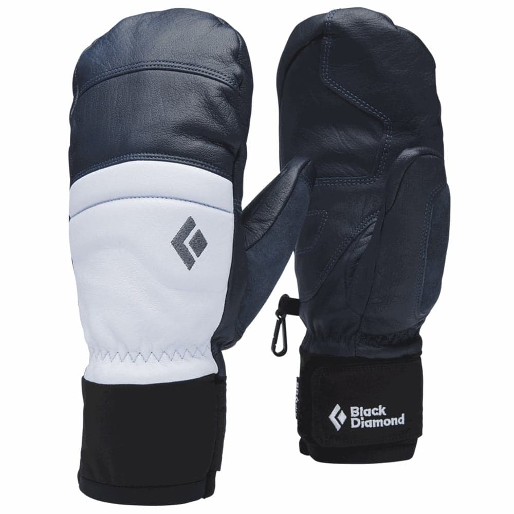 W Spark Mitts Charcoal - Belay Blue, view: 0