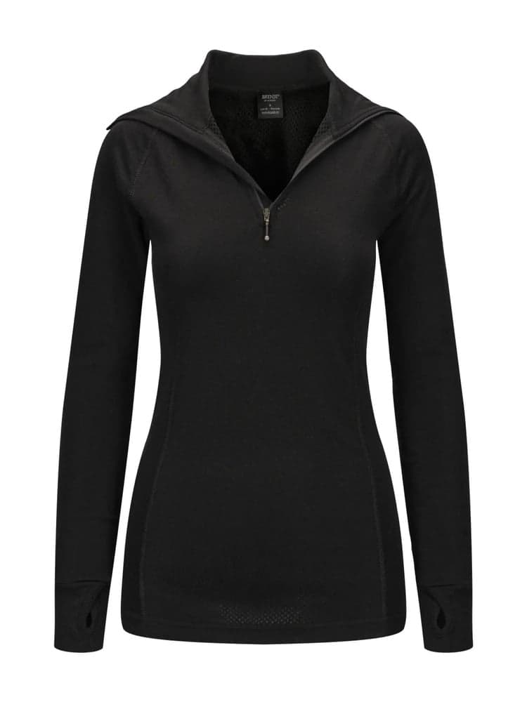 Lady Arctic Zip Polo Black, view: 4