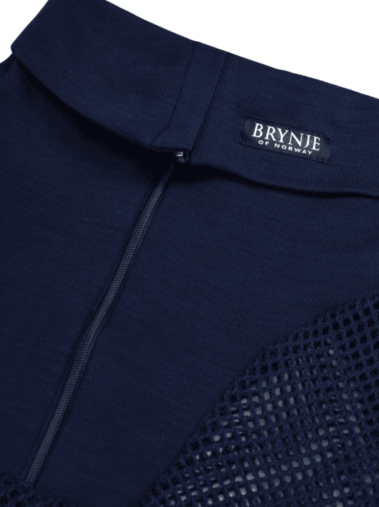 Super Thermo Zip Polo w/inlay Navy, view: 3