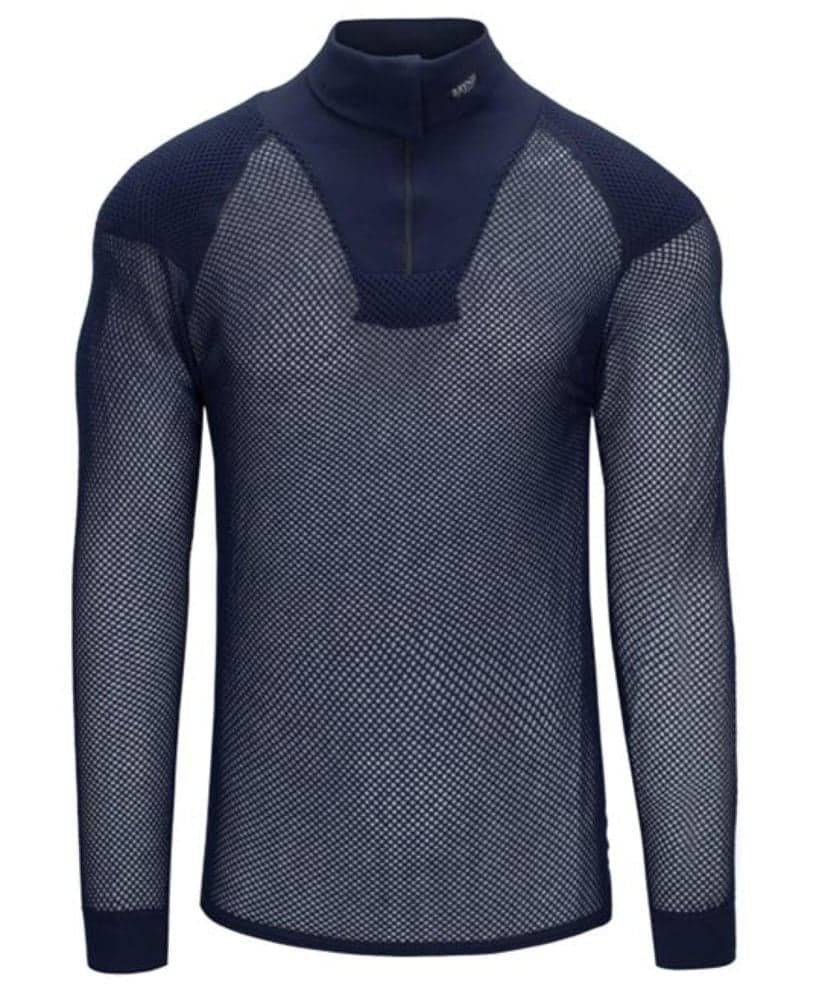 Super Thermo Zip Polo w/inlay Navy, view: 0