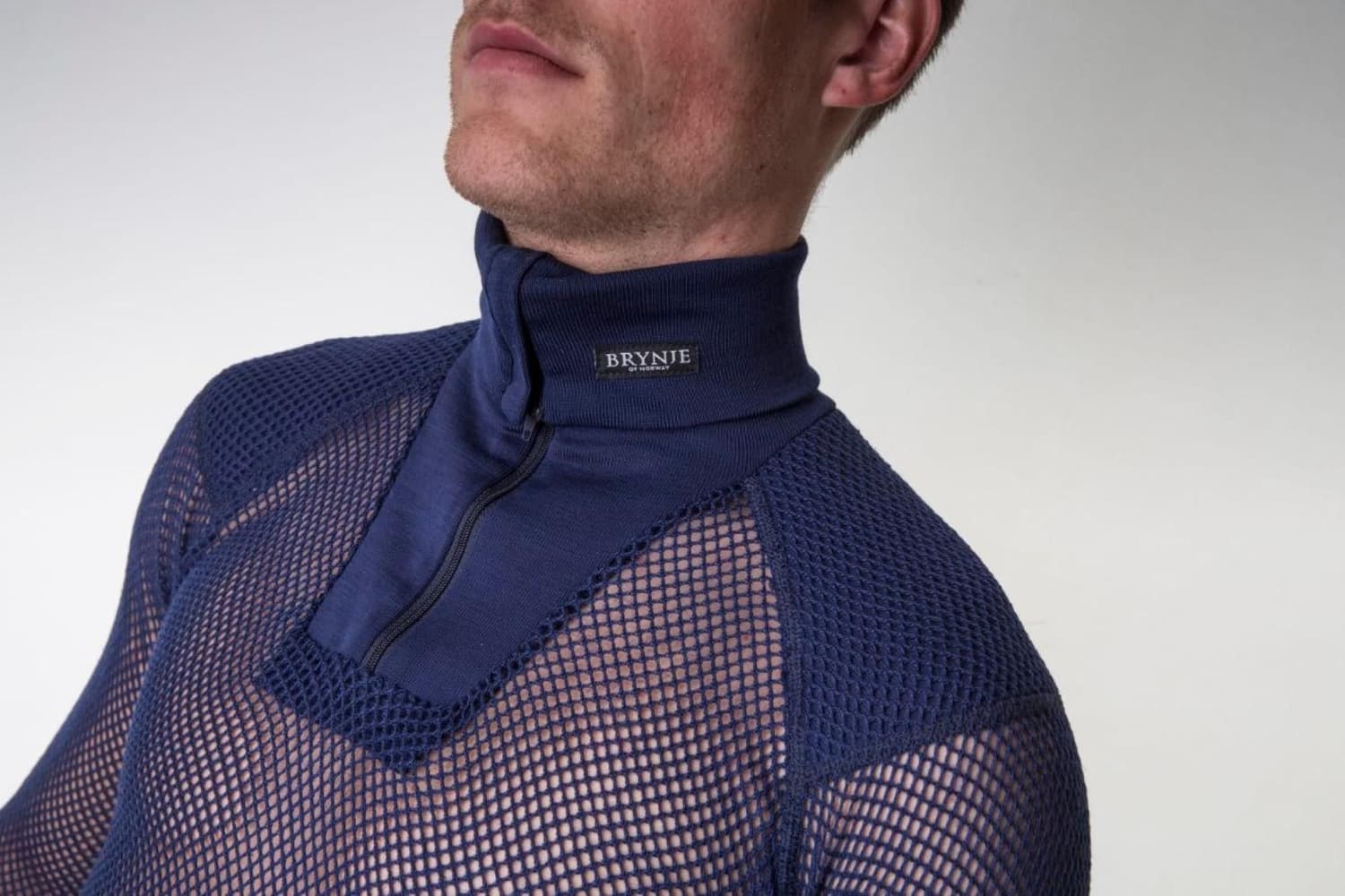 Super Thermo Zip Polo w/inlay Navy, view: 4