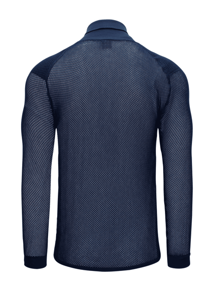 Super Thermo Zip Polo w/inlay Navy, view: 2