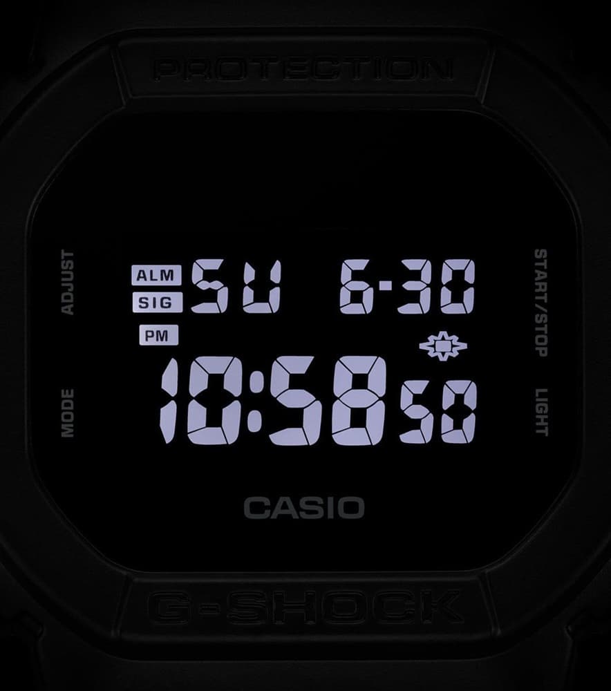 G-Shock DW-5600UBB-1ER Black, view: 3