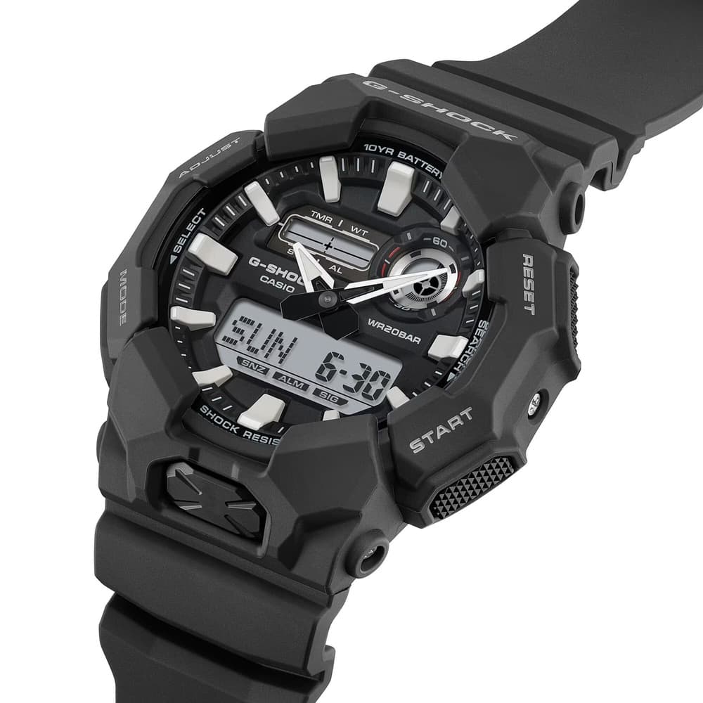 G-Shock GA-010-1AER Black, view: 3