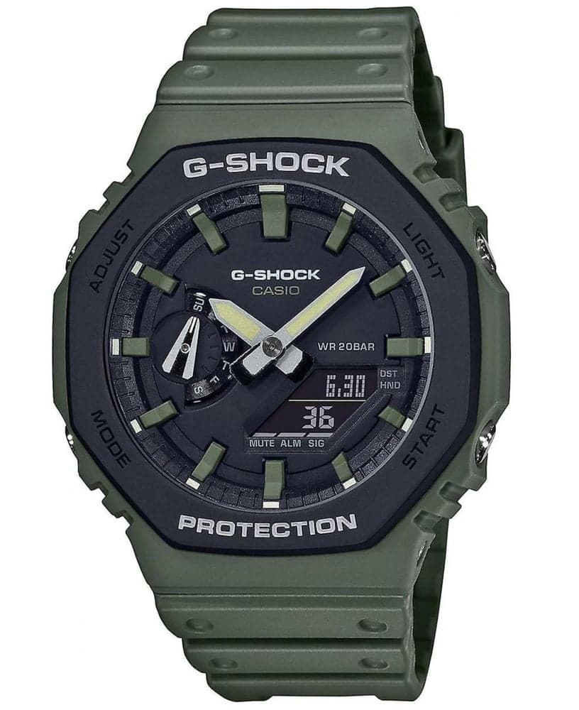 G-Shock GA-2110SU Olivengrønn, view: 0
