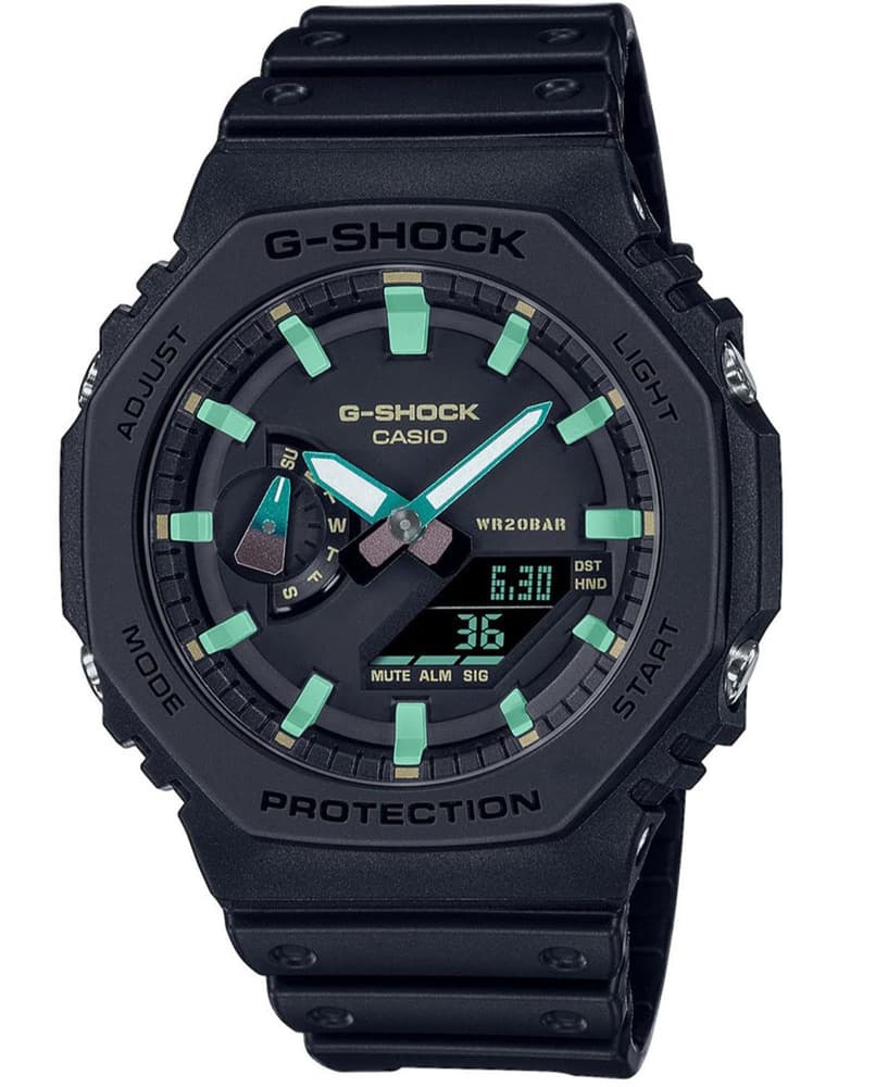 Casio G-Shock GA-2100RC-1AER Black, view: 0