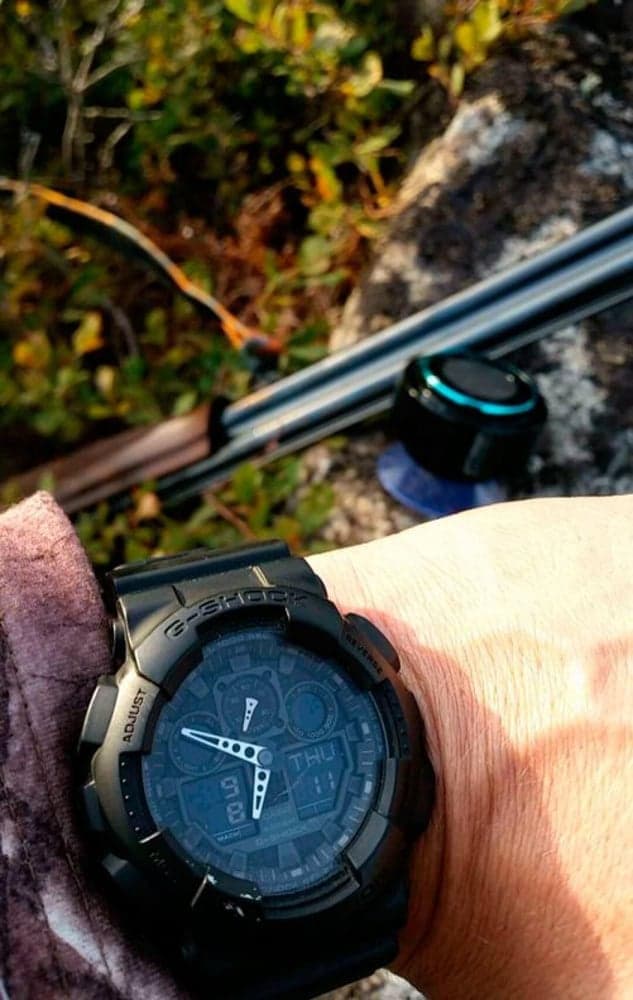 G-Shock GA-100 Svart, view: 2