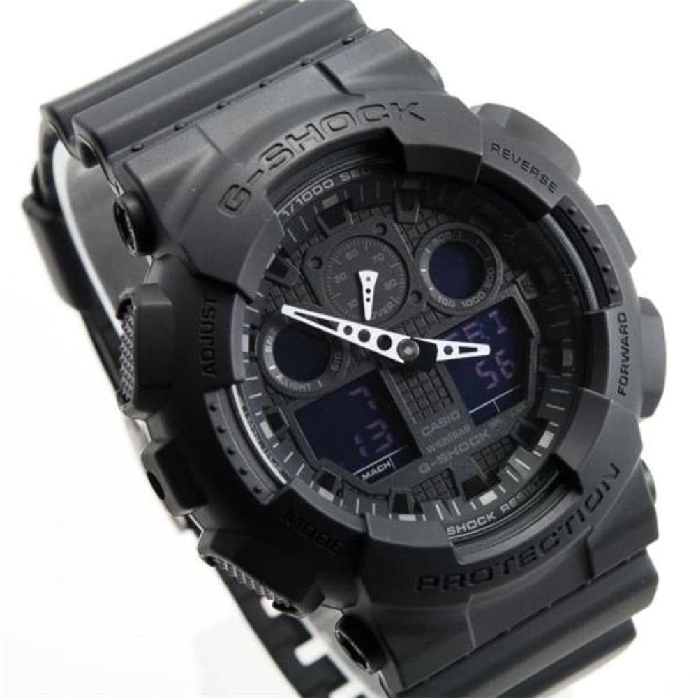 G-Shock GA-100 Svart, view: 4