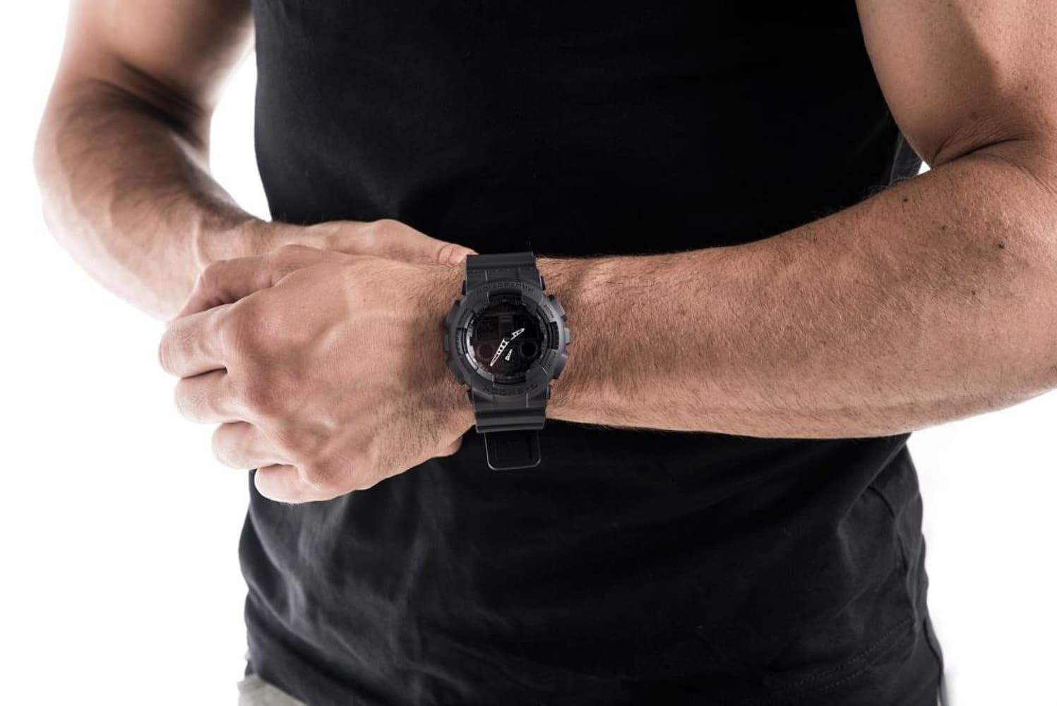 G-Shock GA-100 Svart, view: 3