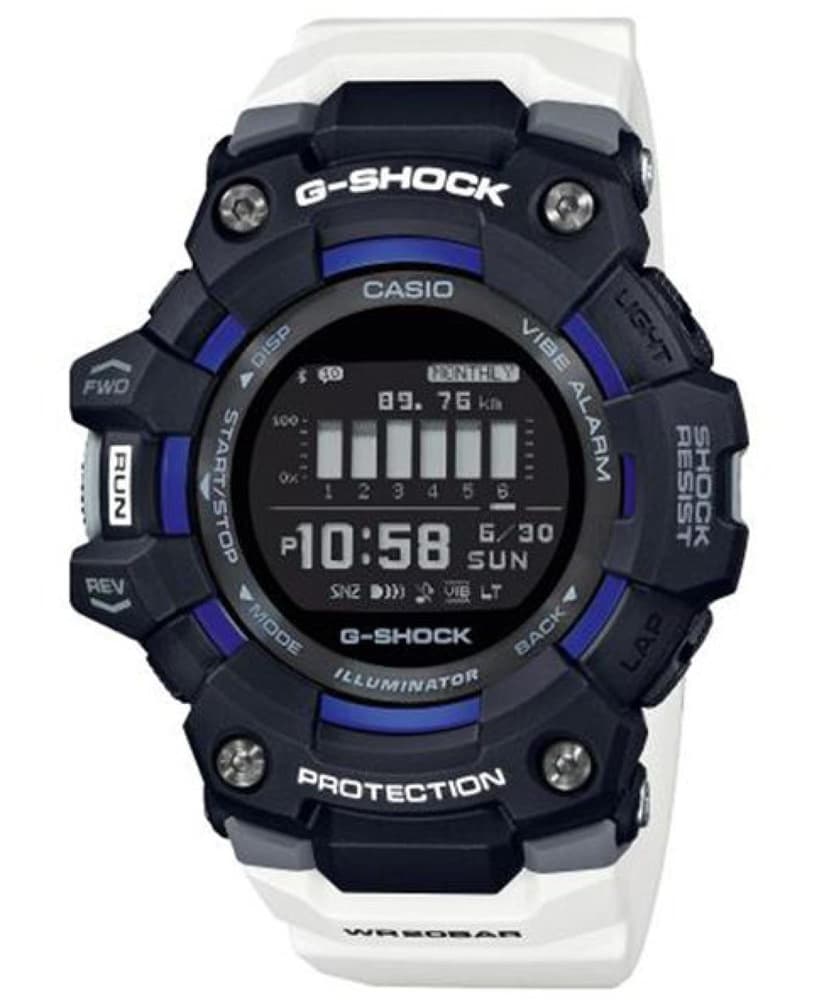 G-Shock GBD-100-1A7ER Hvit, view: 0