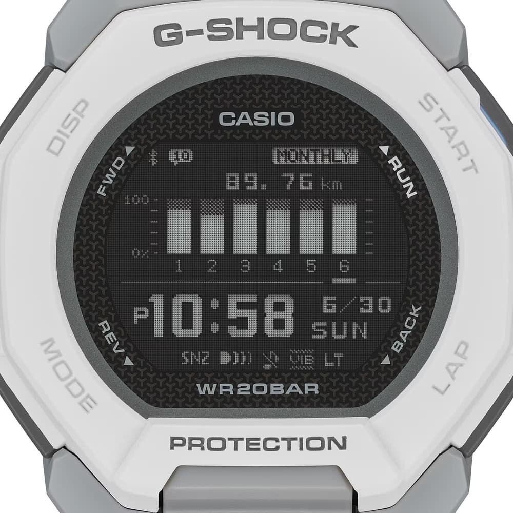 G-Shock GBD-300-7ER White, view: 2
