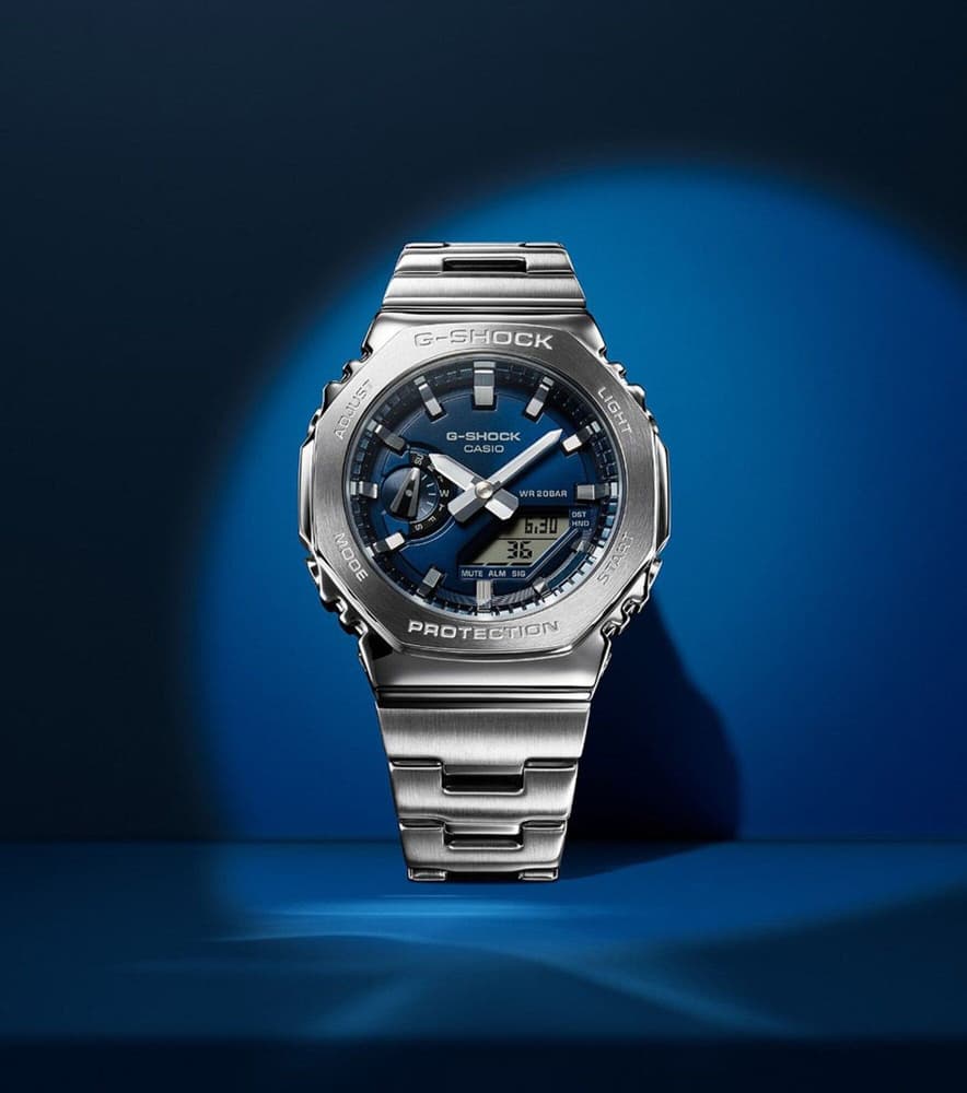 G-Shock GM-2110D-2BER Silver, view: 5