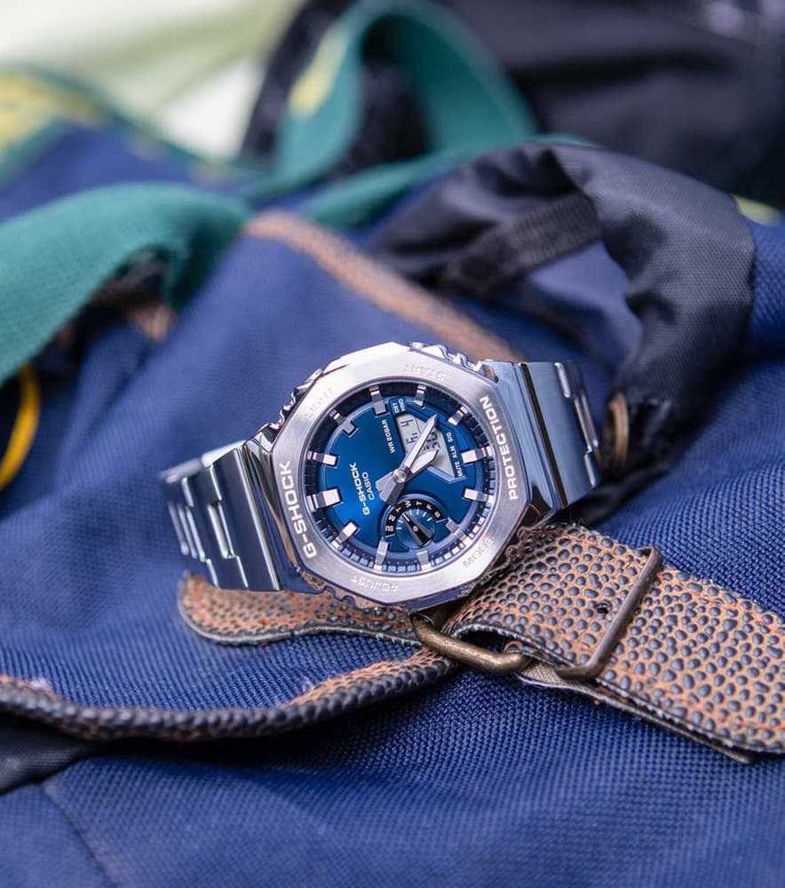 G-Shock GM-2110D-2BER Silver, view: 9