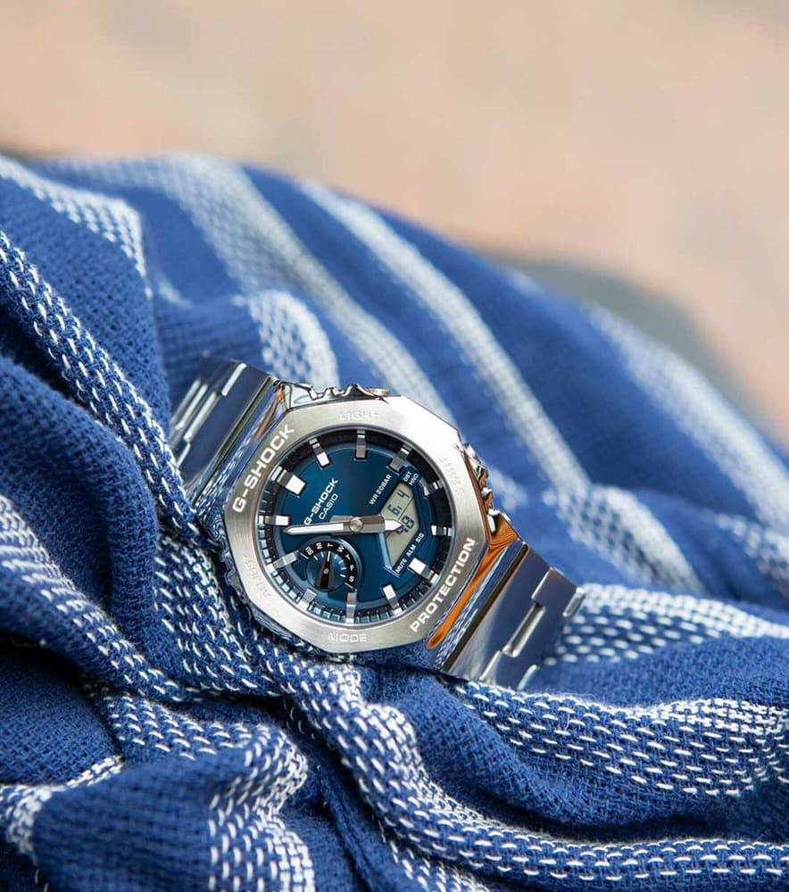 G-Shock GM-2110D-2BER Silver, view: 6