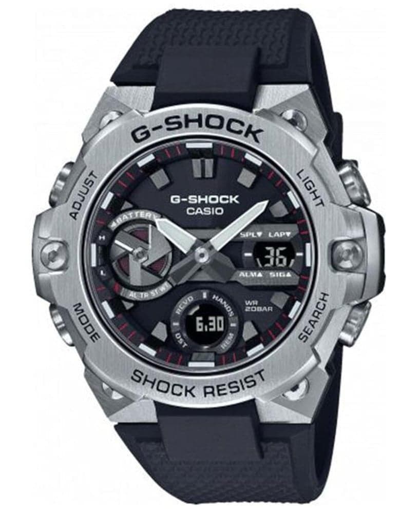 G-Shock Steel GST-B400-1AER Sølv/Svart, view: 0