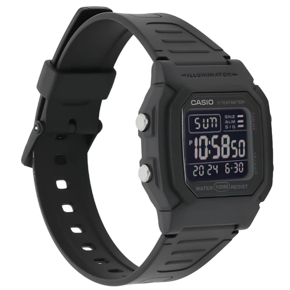 Casio Collection W-800H-1BVES Black, view: 2