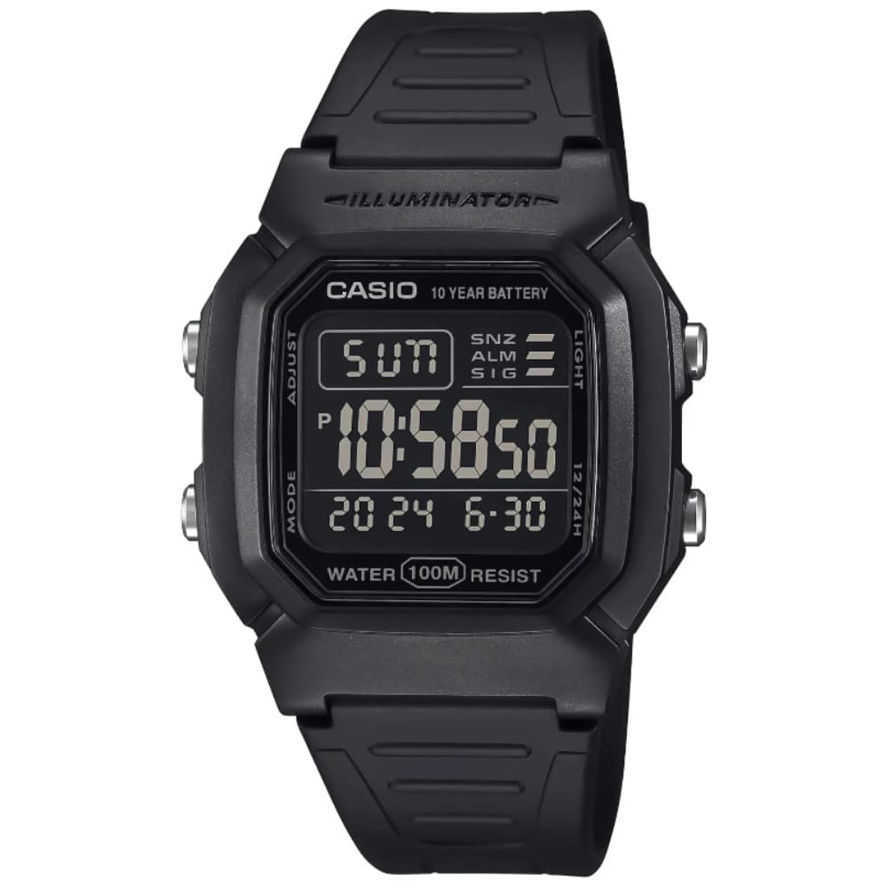 Casio Collection W-800H-1BVES Black, view: 1