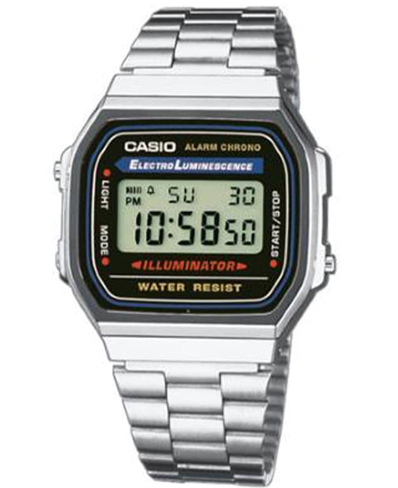 Casio Vintage A168WA-1YES Silver, view: 0