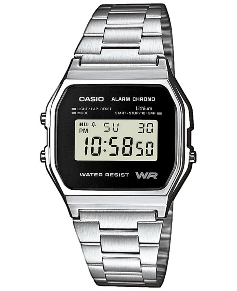 Casio Vintage A158WEA-1EF Silver, view: 0