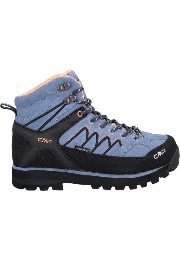 Moon Wmn Mid Vibram WP Azzurro, view: 5