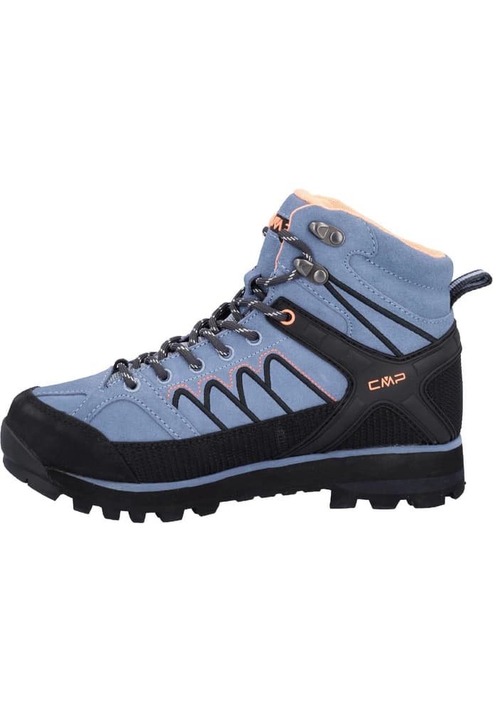 Moon Wmn Mid Vibram WP Azzurro, view: 1