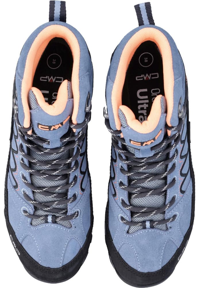 Moon Wmn Mid Vibram WP Azzurro, view: 4
