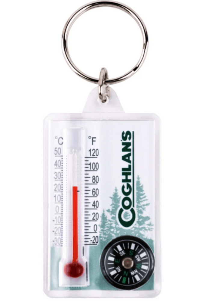 Zipper Pull Thermometer / Compass, view: 0