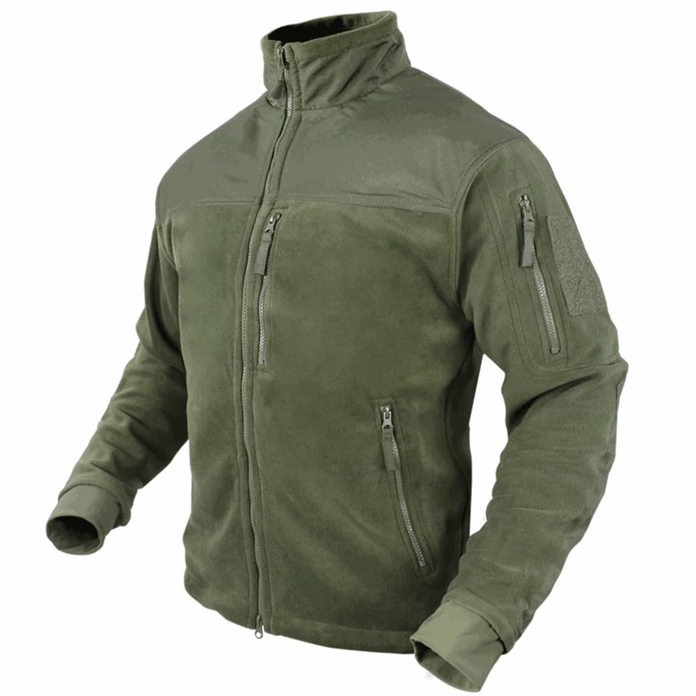 Alpha Fleece Jacket Black, view: 0