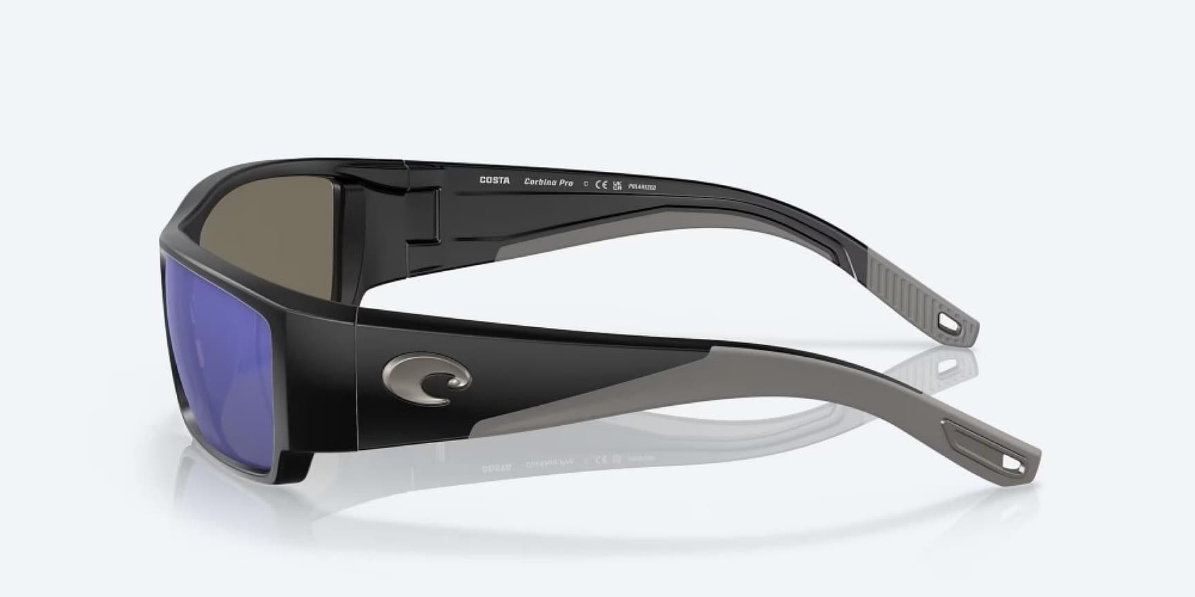 Corbina Pro Matte Black Blue Mirror, view: 2