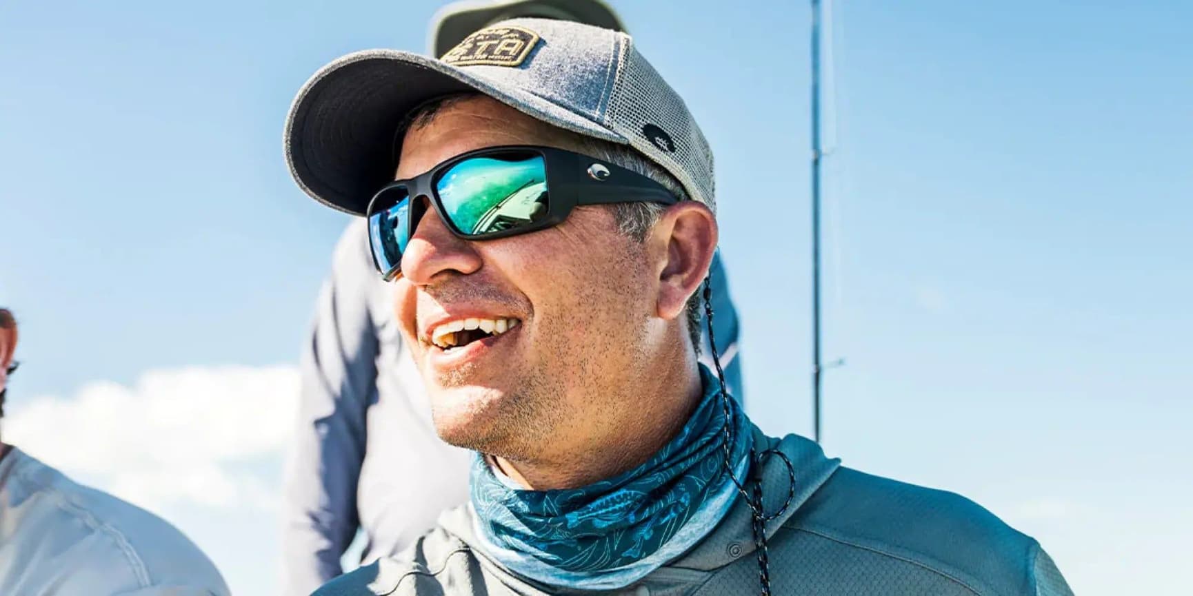 Blackfin Pro Matte Black Green Mirror Polarized, view: 5
