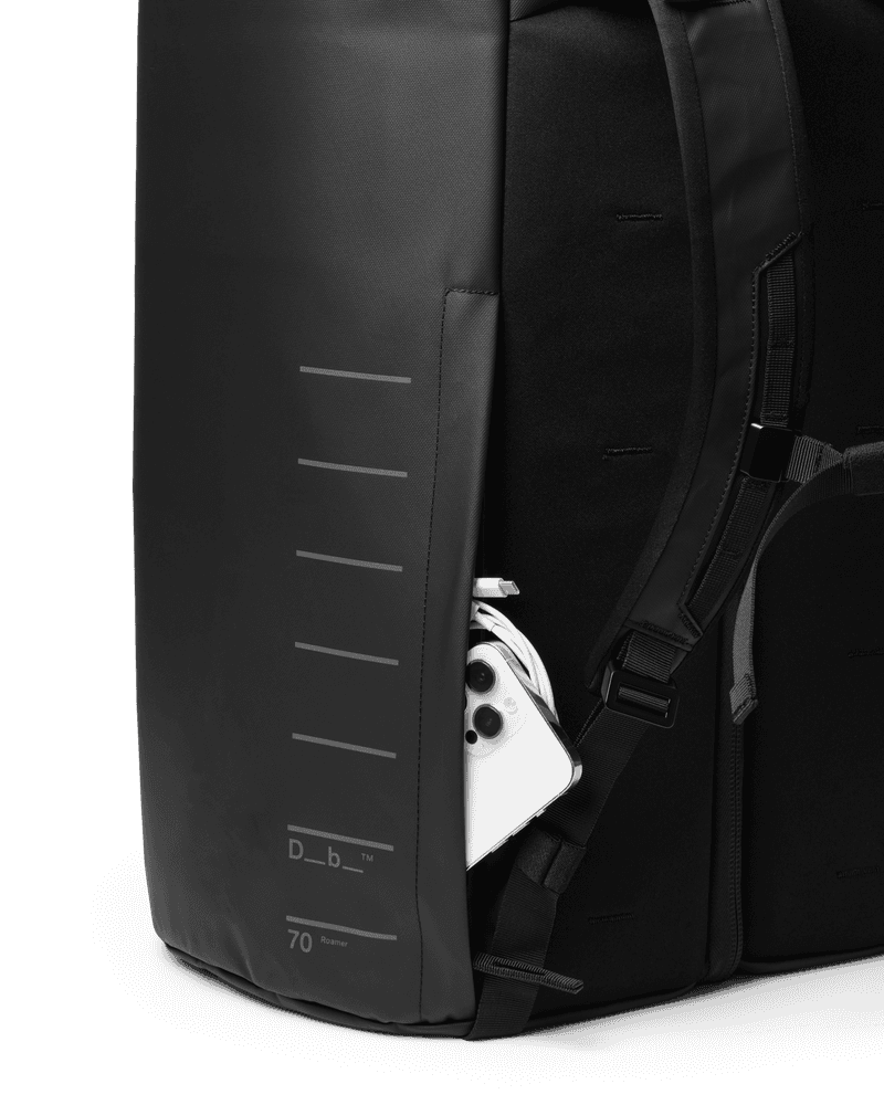 Roamer Pro Split Duffel 70L Black Out, view: 5