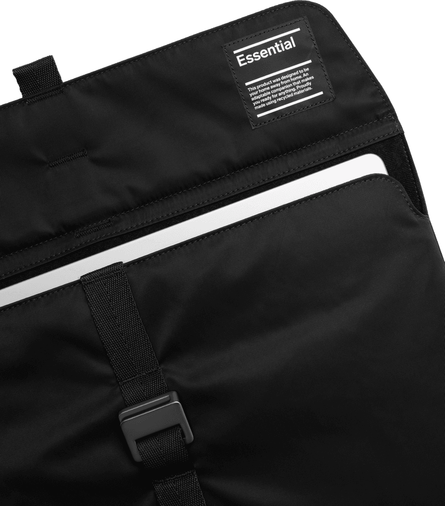 Essential Laptop Sleeve 13" Black Out, view: 2