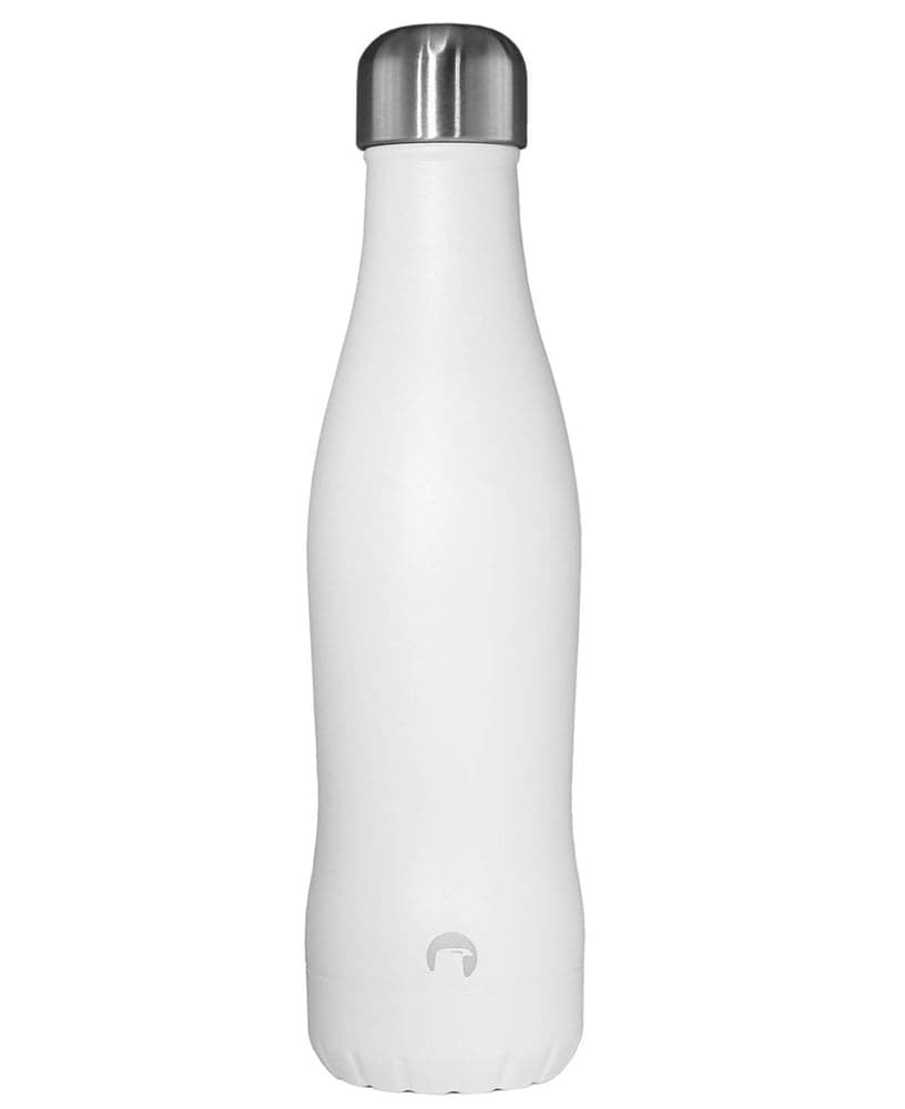 Termoflaske Curve Stål Solid White, view: 0