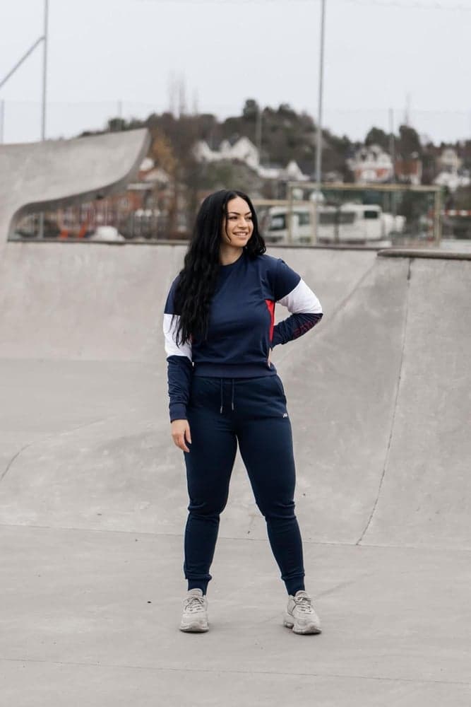 WOMEN LAKIN sweat pants Blå, view: 4