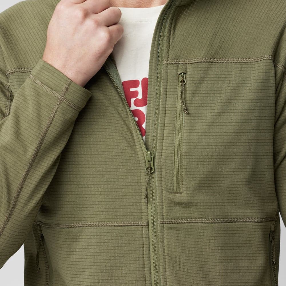 Abisko Lite Fleece Jacket M Deep Forest, view: 4