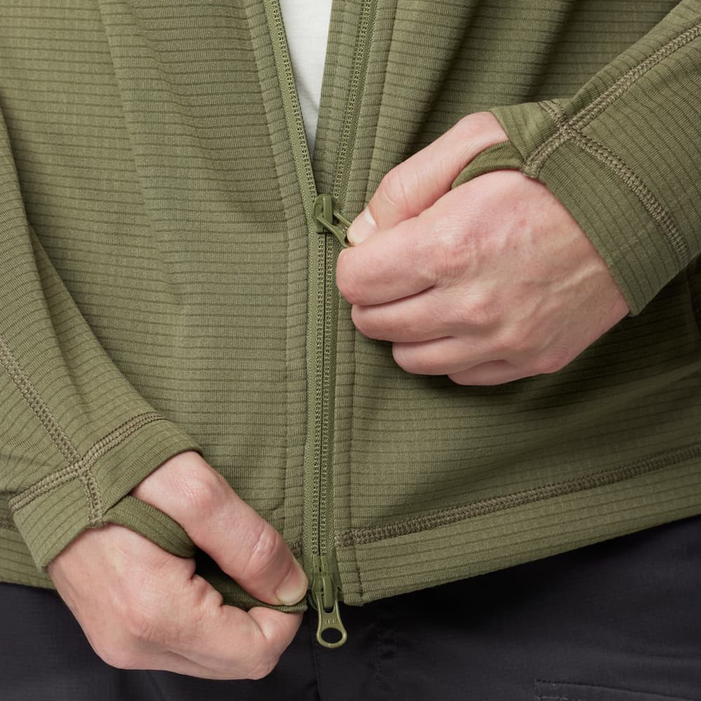 Abisko Lite Fleece Jacket M Deep Forest, view: 6