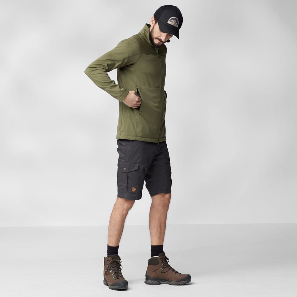 Abisko Lite Fleece Jacket M Deep Forest, view: 2